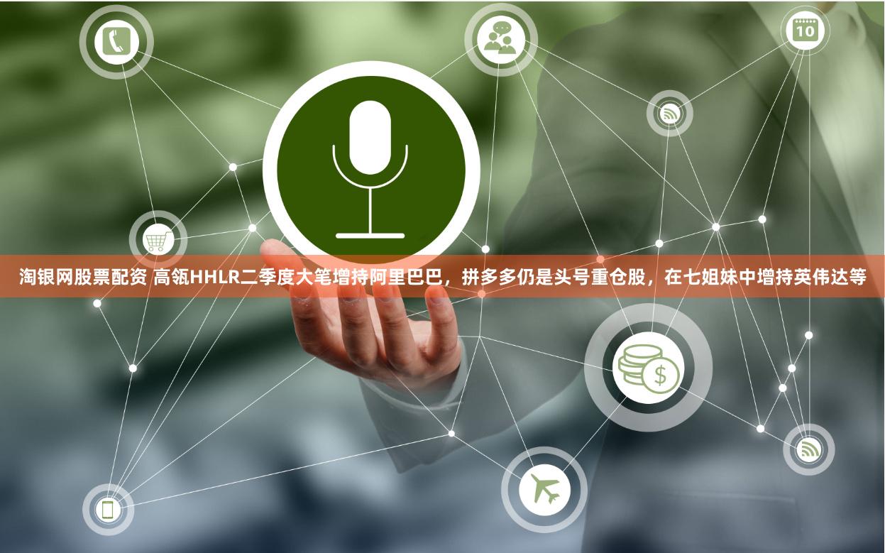 淘银网股票配资 高瓴HHLR二季度大笔增持阿里巴巴，拼多多仍是头号重仓股，在七姐妹中增持英伟达等